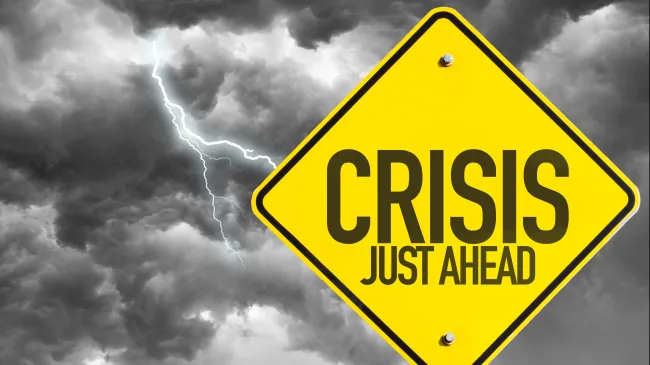 Crisis ahead